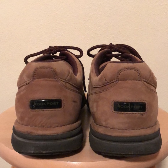 Men’s Rockport world tour classic shoe chocolate nubuck size 12